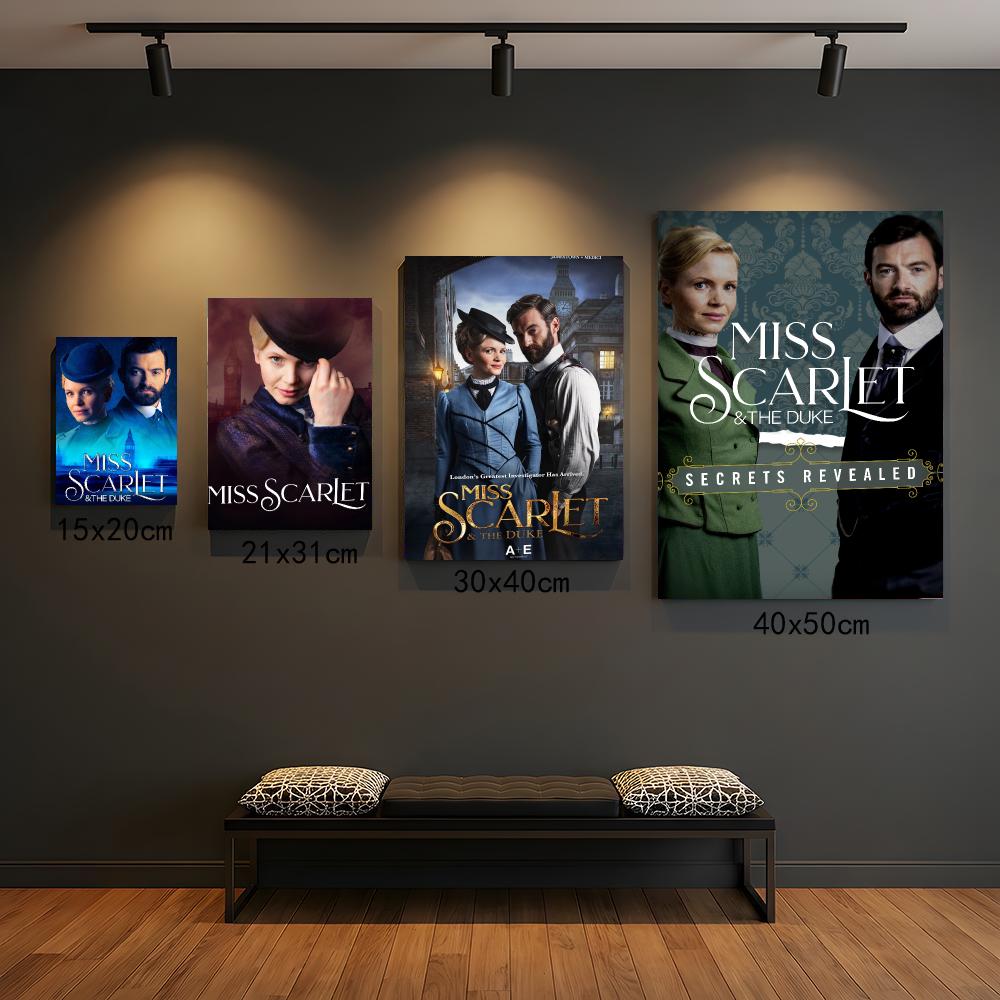 Interior Design Tv Room - ТВ-сериал «Мисс Скарлетт» — картина-калиграфия с
