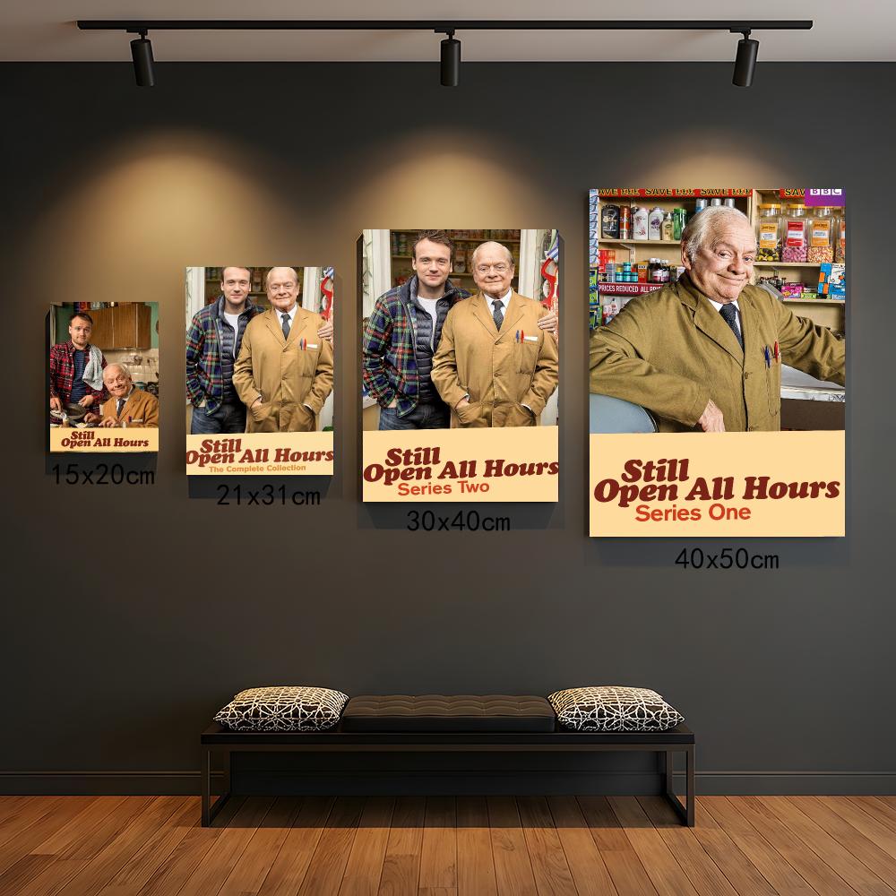 Interior Design Tv Room - ТВ-сериал «S-Still Open All Hours-S». Картина-калиграфия