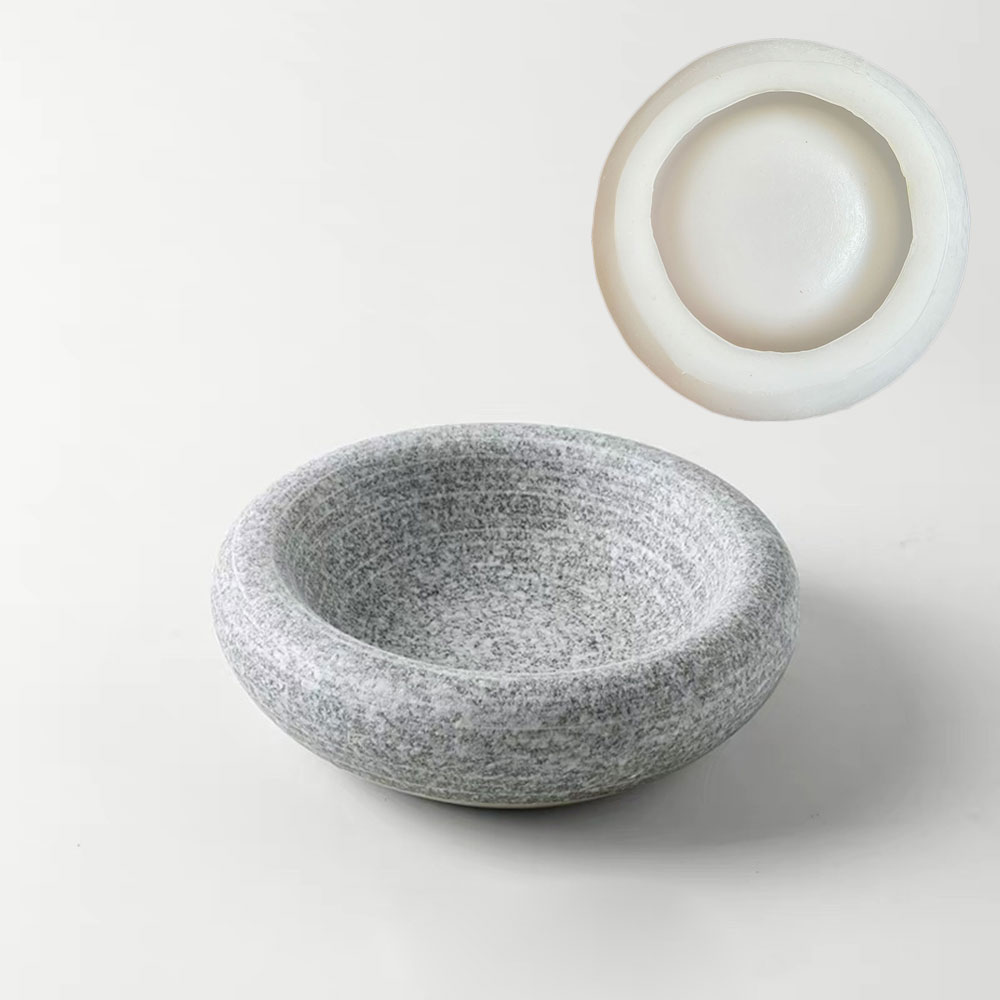 Круглая силиконовая форма для  – обзор и цена Terrazzo Pot Cement