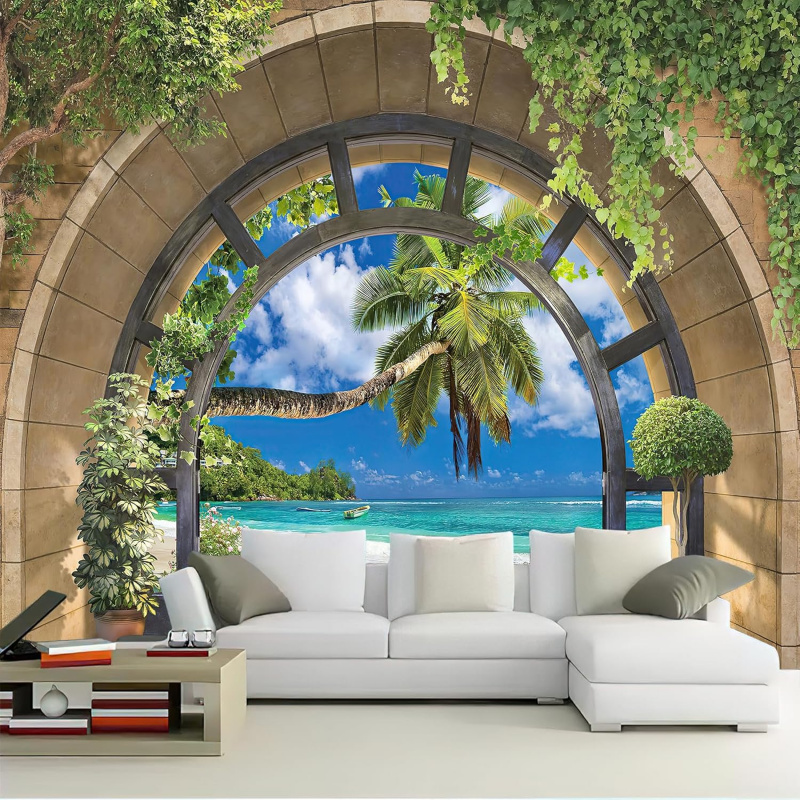 Панорамный арочный гобелен VIK – обзор и цена Interior Design Of House